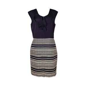 The Loft Tweed Skirt with Black Top Dress​​